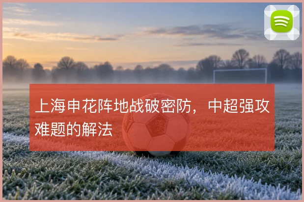 上海申花阵地战破密防,中超强攻难题的解法